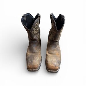 BRUNT Vastbinder Welted Comp Toe Work Boots - Men's 11.5 M - Brown Leather